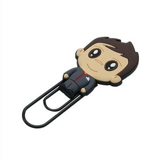 Penjepit Kertas Kartun PVC Lembut 2D Lucu