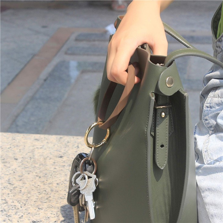 Silicone Bracelet Keychain